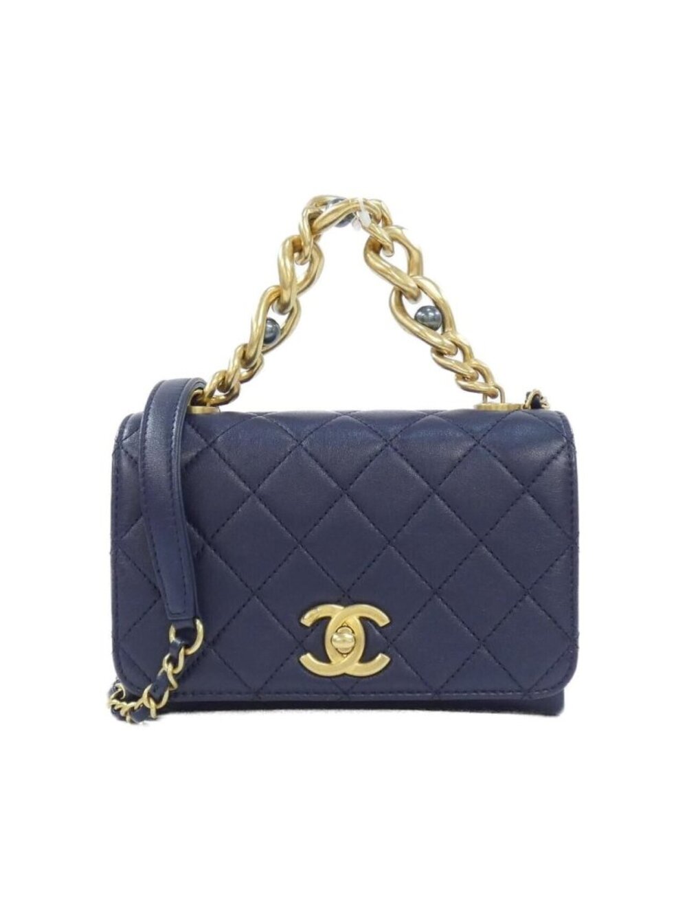 Chanel Shoulder Bag Gold